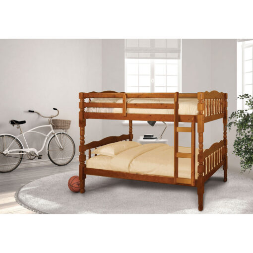 Catalina Cottage Solid Wood Twin/Twin Bunk Bed