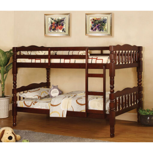 Catalina Cottage Solid Wood Twin/Twin Bunk Bed - Image 2