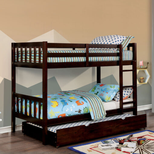 Emilie Transitional Solid Wood Bunk Bed - Image 2