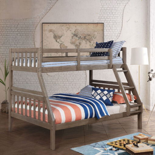 Emilie Transitional Solid Wood Bunk Bed - Image 3