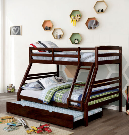 Elaine Transitional Solid Wood Plank Panel Headboard Bed