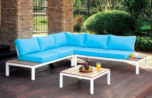 Winona Contemporary Patio Sectional with Table - Image 2