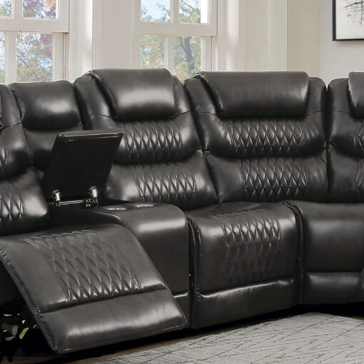 Mariah Transitional Solid Wood Power Recliner