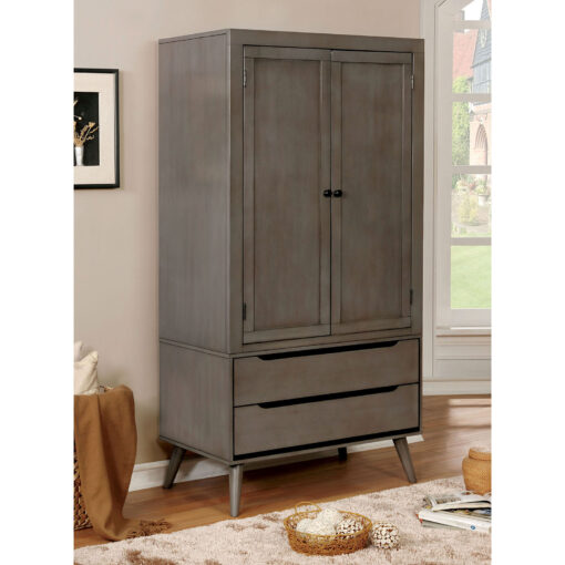 Lennart Mid-Century Modern Armoire - Image 3