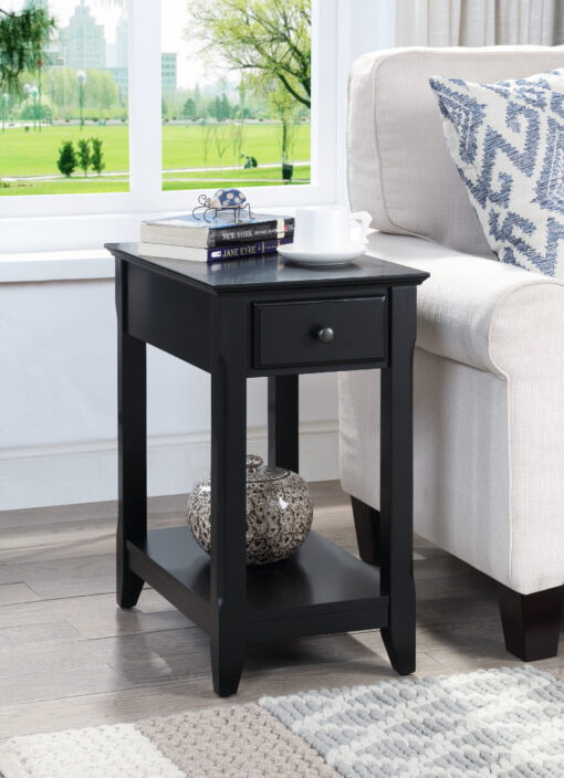 Bertie 82740 Silhouette Homey Wood - Black Finish