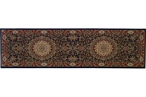 Ariana Traditional Oriental Blue/ Red Rectangle Rug - Image 4