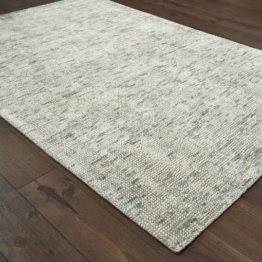 Lucent Casual Solid 45905 Stone/ Grey Rectangle Rug - Image 4