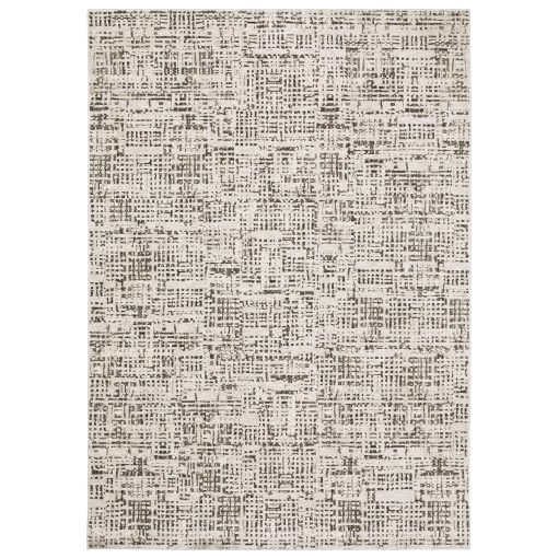 Nebulous Casual Abstract 2060W Ivory/ Grey Rectangle Rug