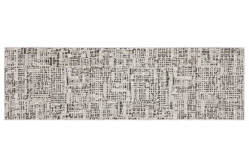 Nebulous Casual Abstract 2060W Ivory/ Grey Rectangle Rug - Image 2