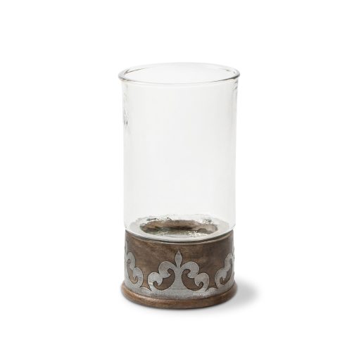 Park Hill Heritage Inlay Wood Candleholder - Image 3