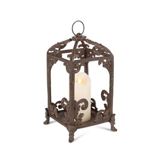 Park Hill Acanthus Cast Aluminum Lantern