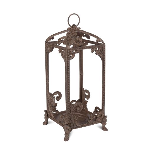 Park Hill Acanthus Cast Aluminum Lantern - Image 2