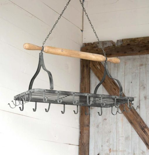 Park Hill Hanging Rolling Pin Pot Rack