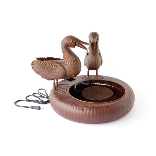 Park Hill Folk Art Duck Fountain - Image 2