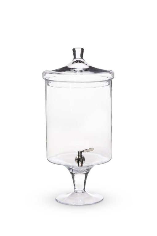 Park Hill Sleek Crystal Beverage Dispenser - Image 4