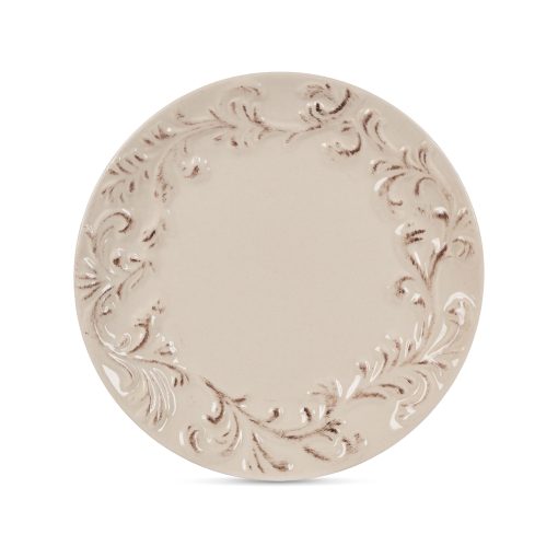 Park Hill Acanthus Stoneware Dinner Plates - Set of 4