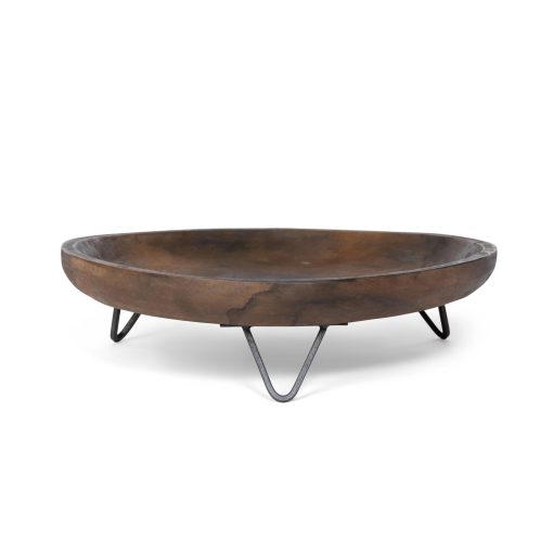 Park Hill Wooden Round Footed Serivng Tray - Image 2