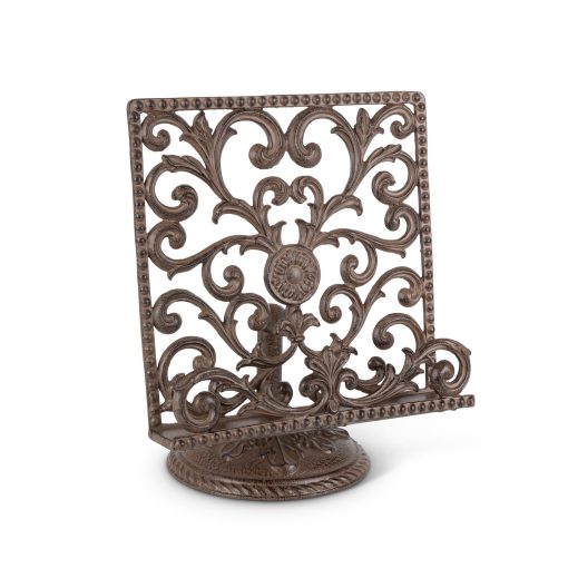 Park Hill Acanthus Cast Aluminum Cookbook Holder - Image 2