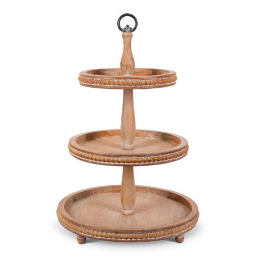 Park Hill Wooden Tiered Display Stand 24" - Image 3