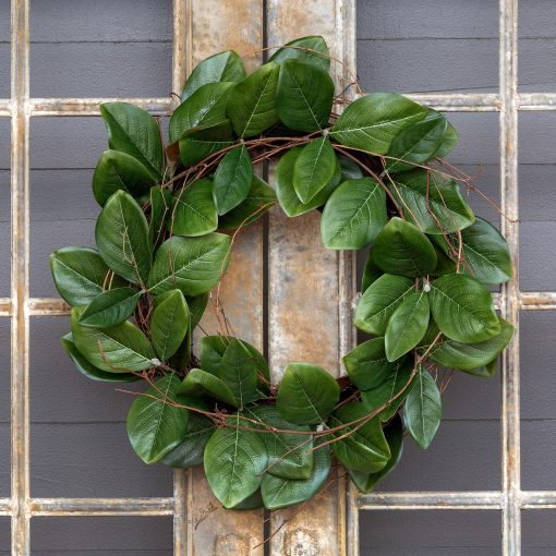 Park Hill Magnolia Leaf and Twig Wreath