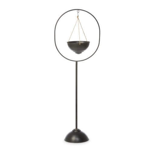 Park Hill Spherical Iron Plant Stand - Image 4