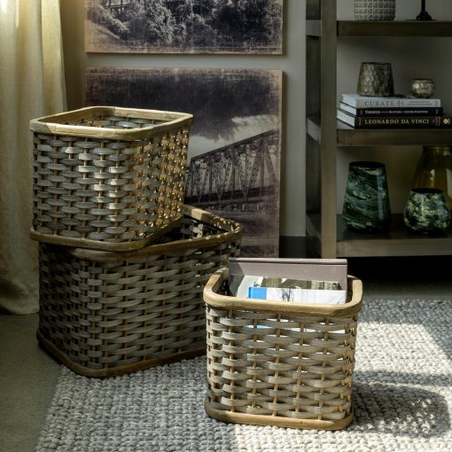 Park Hill Woven Storage Basket - Set of 3