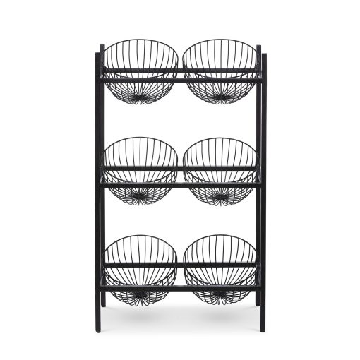 Park Hill Iron Basket Display Stand - Image 2