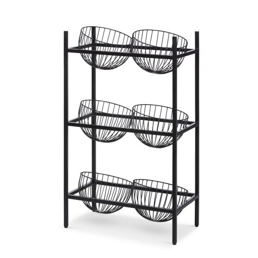 Park Hill Iron Basket Display Stand - Image 3