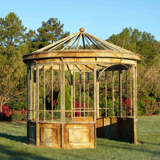 Park Hill Aged Metal Gazebo