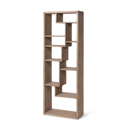 Park Hill Geometric Wooden Etagere