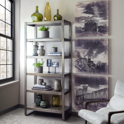 Park Hill Osborne Iron Book Shelf