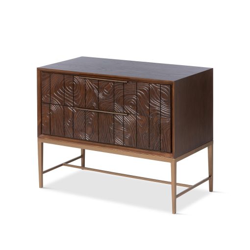 Park Hill Addison Faux Bois 2-Drawer Chest - Image 2