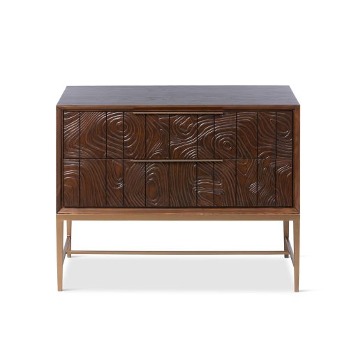 Park Hill Addison Faux Bois 2-Drawer Chest - Image 3