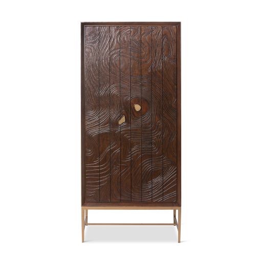 Park Hill Addison Faux Bois Tall Cabinet - Image 4