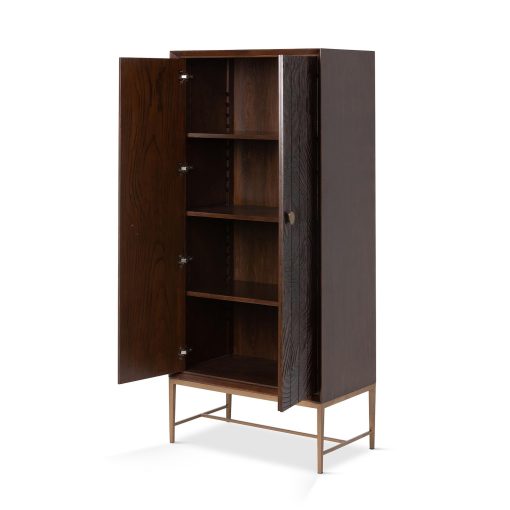 Park Hill Addison Faux Bois Tall Cabinet - Image 5