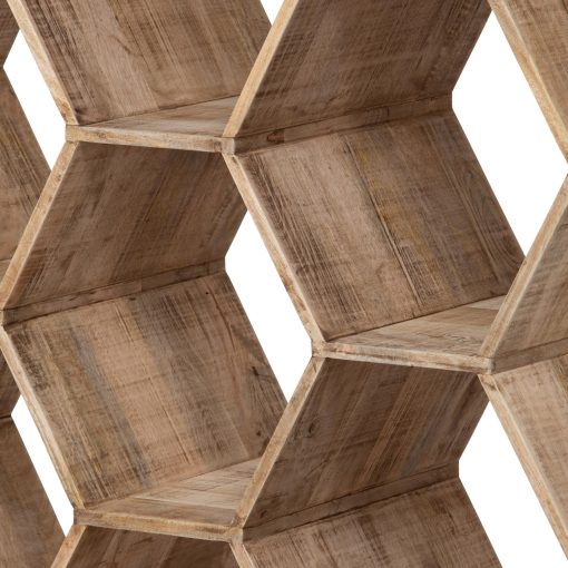 Park Hill Honeycomb Wooden Etagere - Image 5