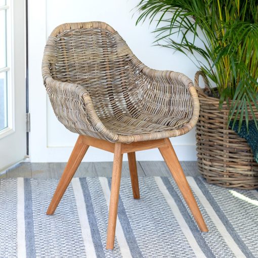 Park Hill Rattan Lounge Chair - Image 2