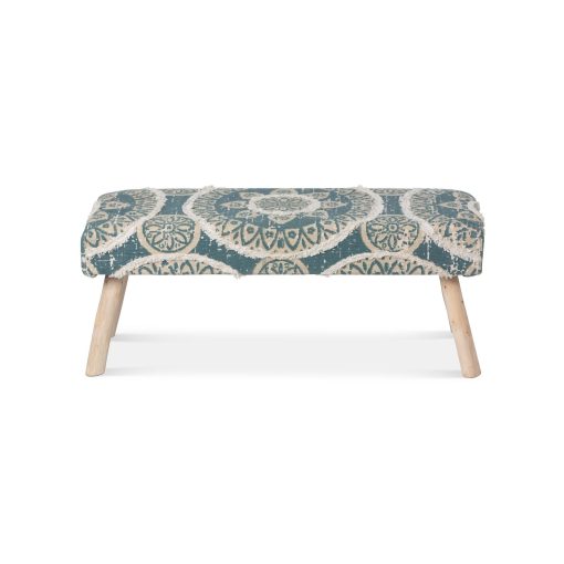 Park Hill Nuevo Hand Woven Bench - Image 2