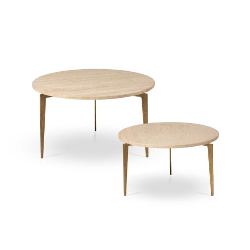 Park Hill Nero Round Nesting Cocktail Tables - Image 2