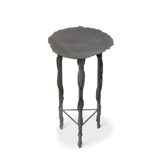 Park Hill Lily Pad Accent Iron Table