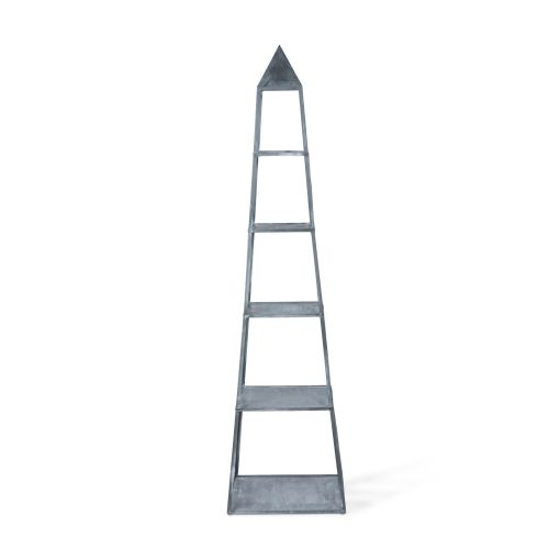 Park Hill Stackable Galvanized Obelisk - Image 2