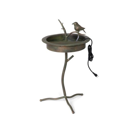 Park Hill Little Wren Birdbath Fountain