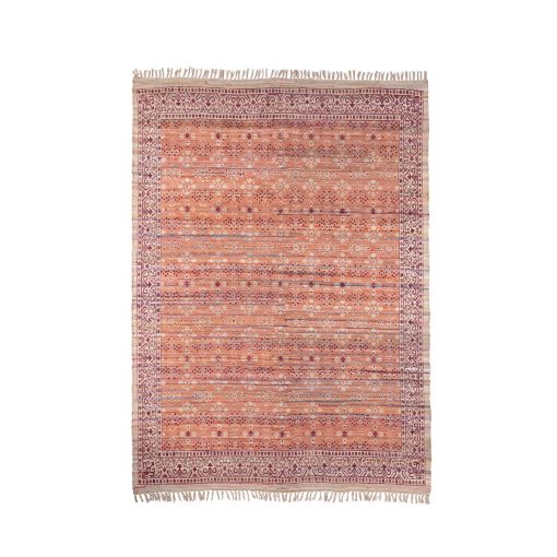 Park Hill Annabelle Cotton Blend Printed Rag Rug - 6' x 9'