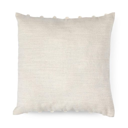 Park Hill Texture Stripe Alpaca Wool Square Pillow Cover - Image 4