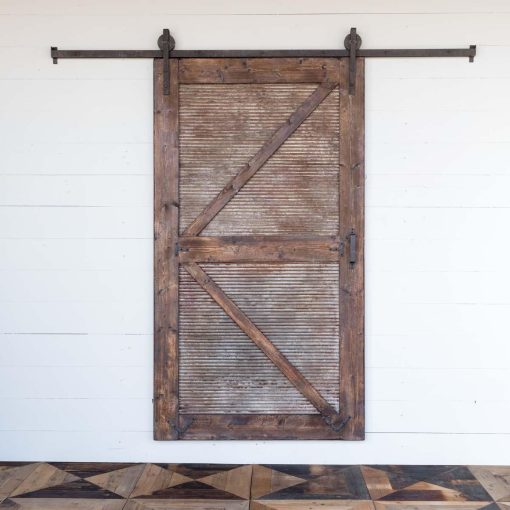 Park Hill Sliding Barn Door with Rail Hardware - Image 2