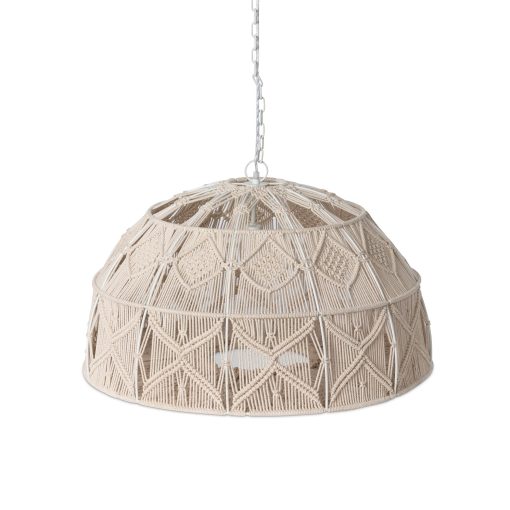 Park Hill Aria Macrame Dome Pendant - Image 3