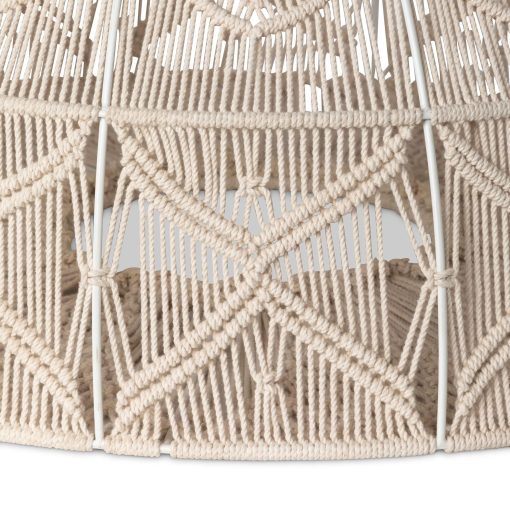 Park Hill Aria Macrame Dome Pendant - Image 5