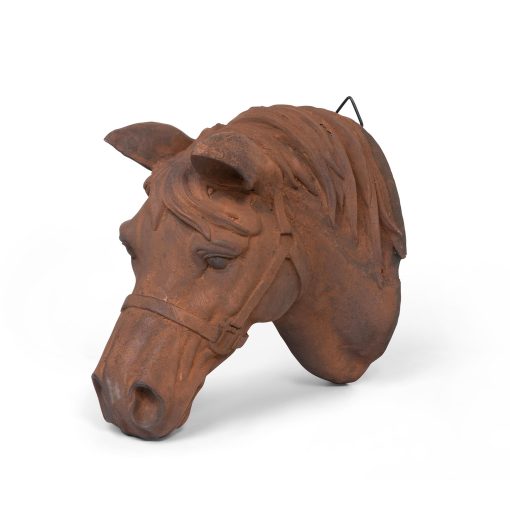 Park Hill Estate Stone Wall Mount Horse Head - Image 3