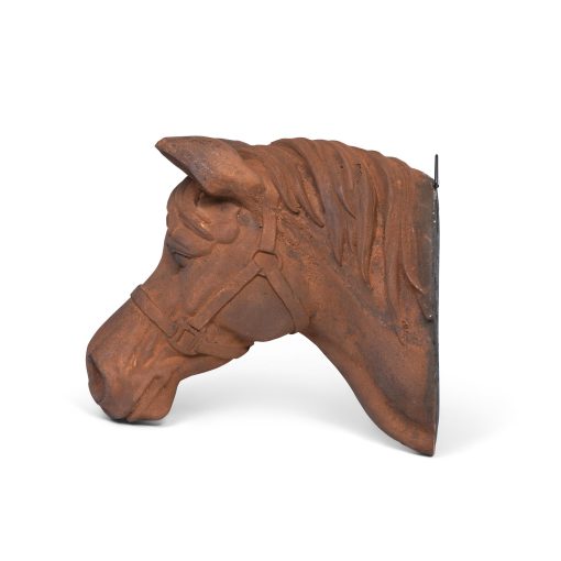 Park Hill Estate Stone Wall Mount Horse Head - Image 4