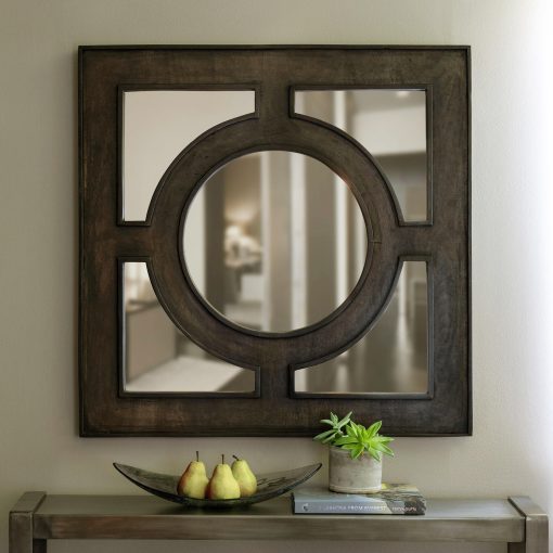 Park Hill Wooden Portal Square Mirror